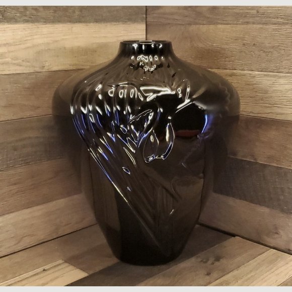 Heager Accents Vintage Royal Haeger 75 Large Black Heron Egret Bird